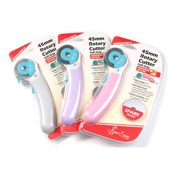 CUTER SEWEASY ROTATIVO 45MM ROSA+CUCHILLA